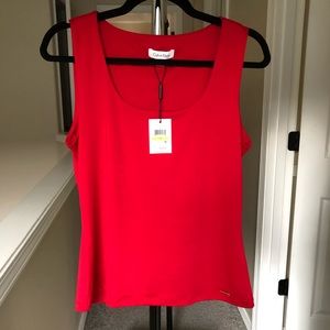 Red Calvin Klein Top
